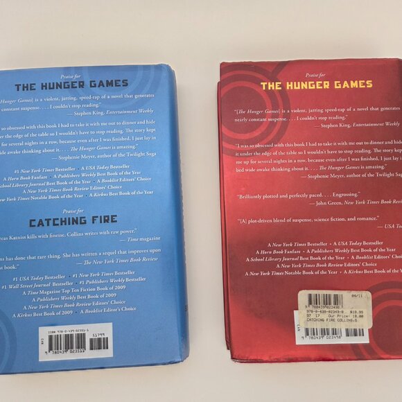 Hunger Games: Catching Fire & Mockingjay Hardcovers - Picture 2 of 5